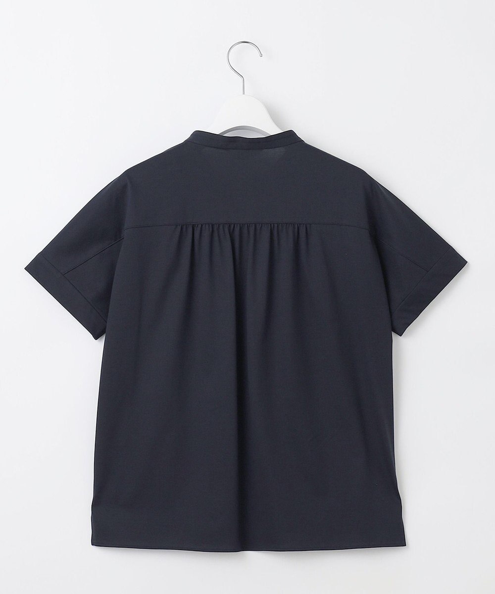 J.PRESS LADIES S プレーティングジャージー バンドカラー カットソー 