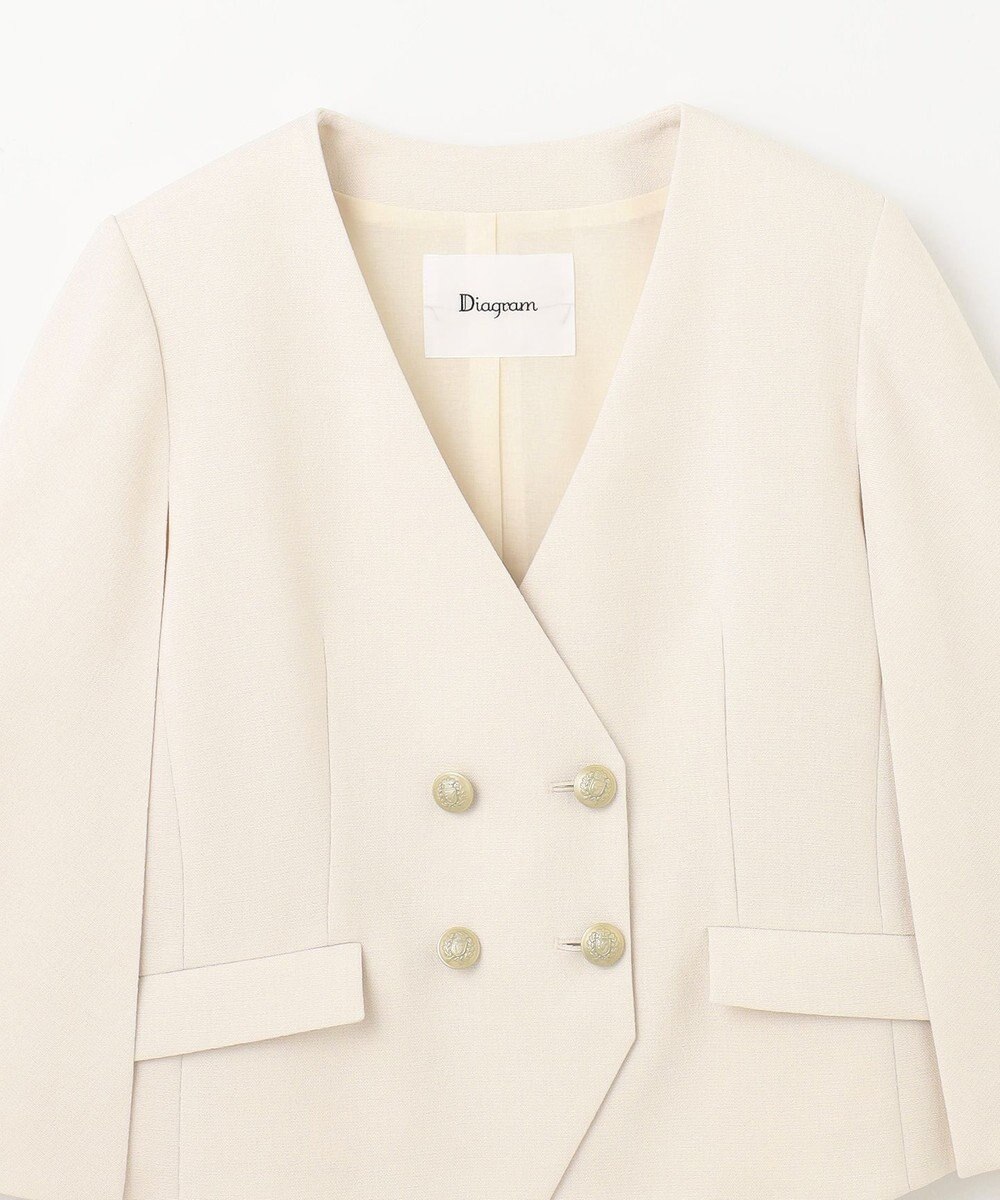 GRACE CONTINENTAL ケープスリーブジャケット 