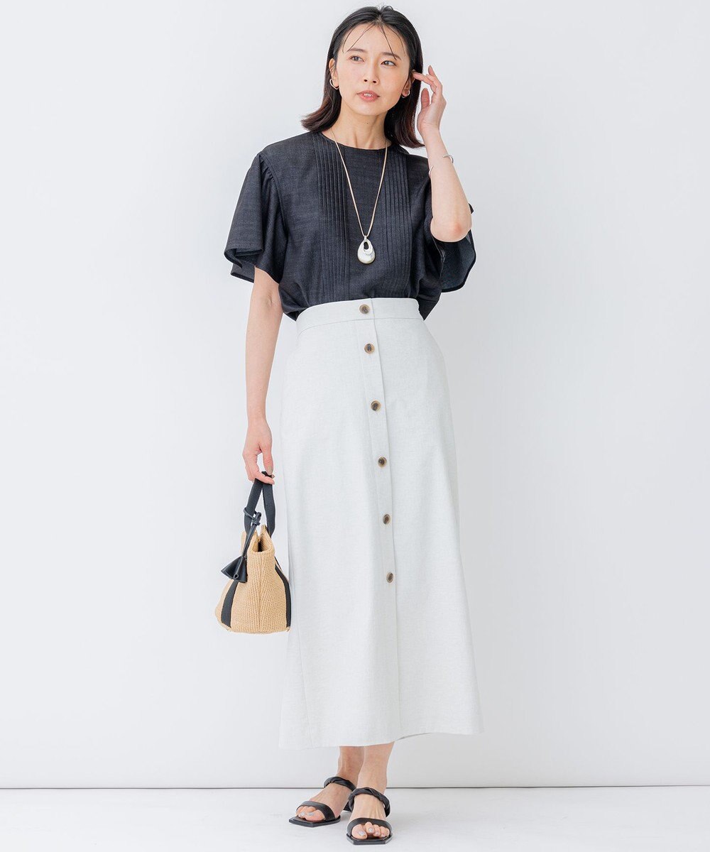 23区 【CLASSY.6月号掲載】ドロップホーン ワントップ ネックレス 