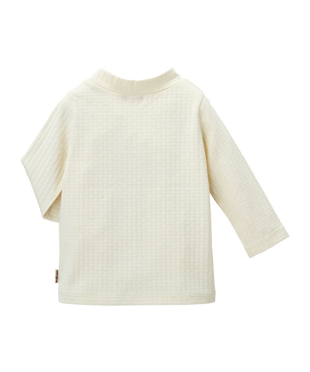 MIKI HOUSE HOT BISCUITS 【70-110cm】 モックネック長袖Tシャツ 