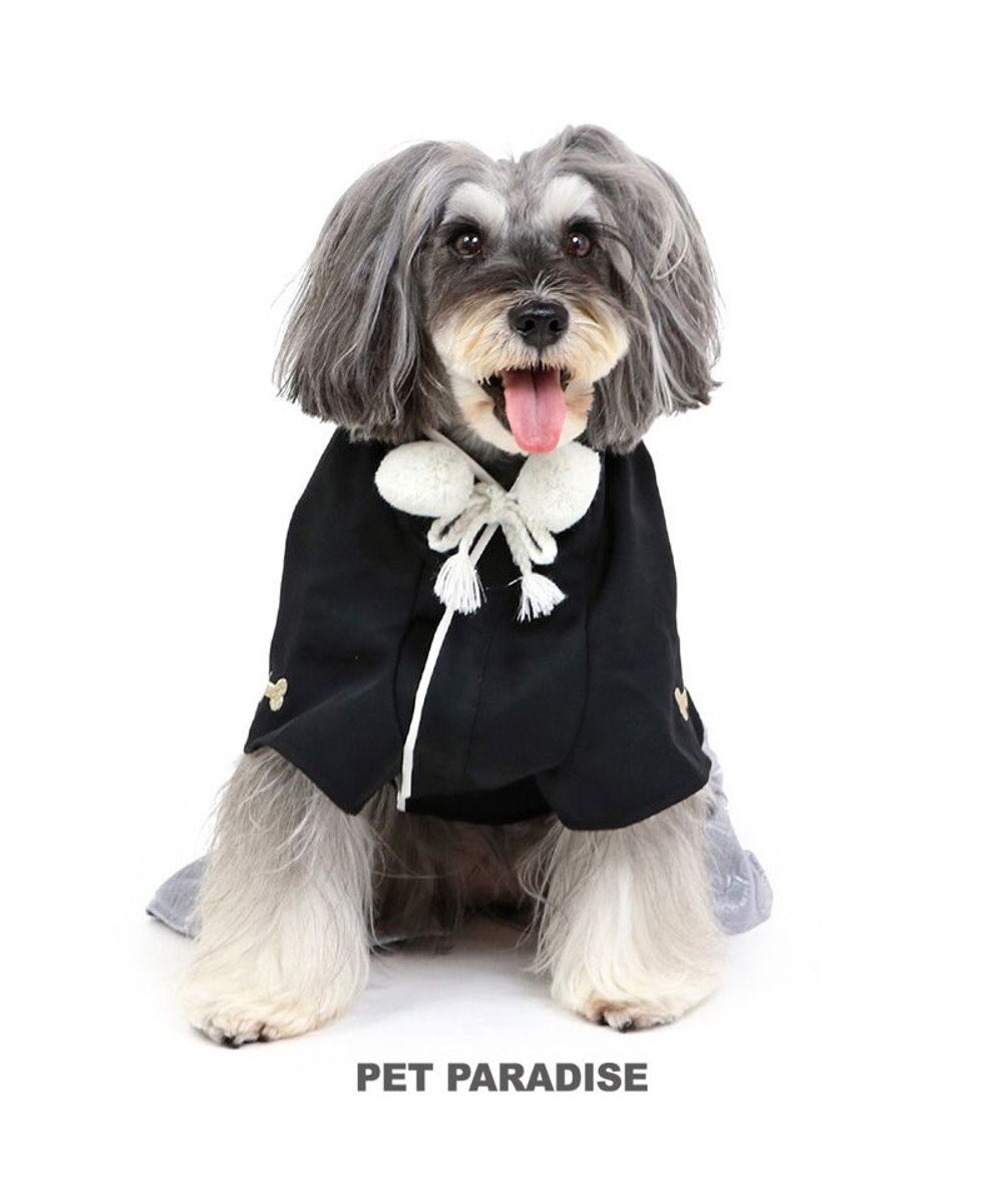 PET PARADISE ペットパラダイス 紋付袴 《シルバー》 小型犬 