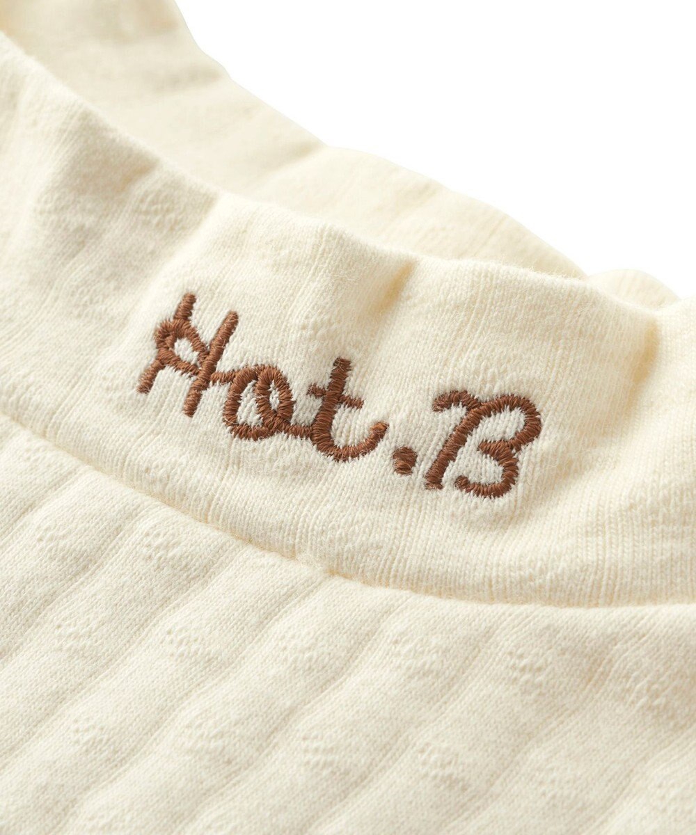 MIKI HOUSE HOT BISCUITS 【70-110cm】 モックネック長袖Tシャツ 