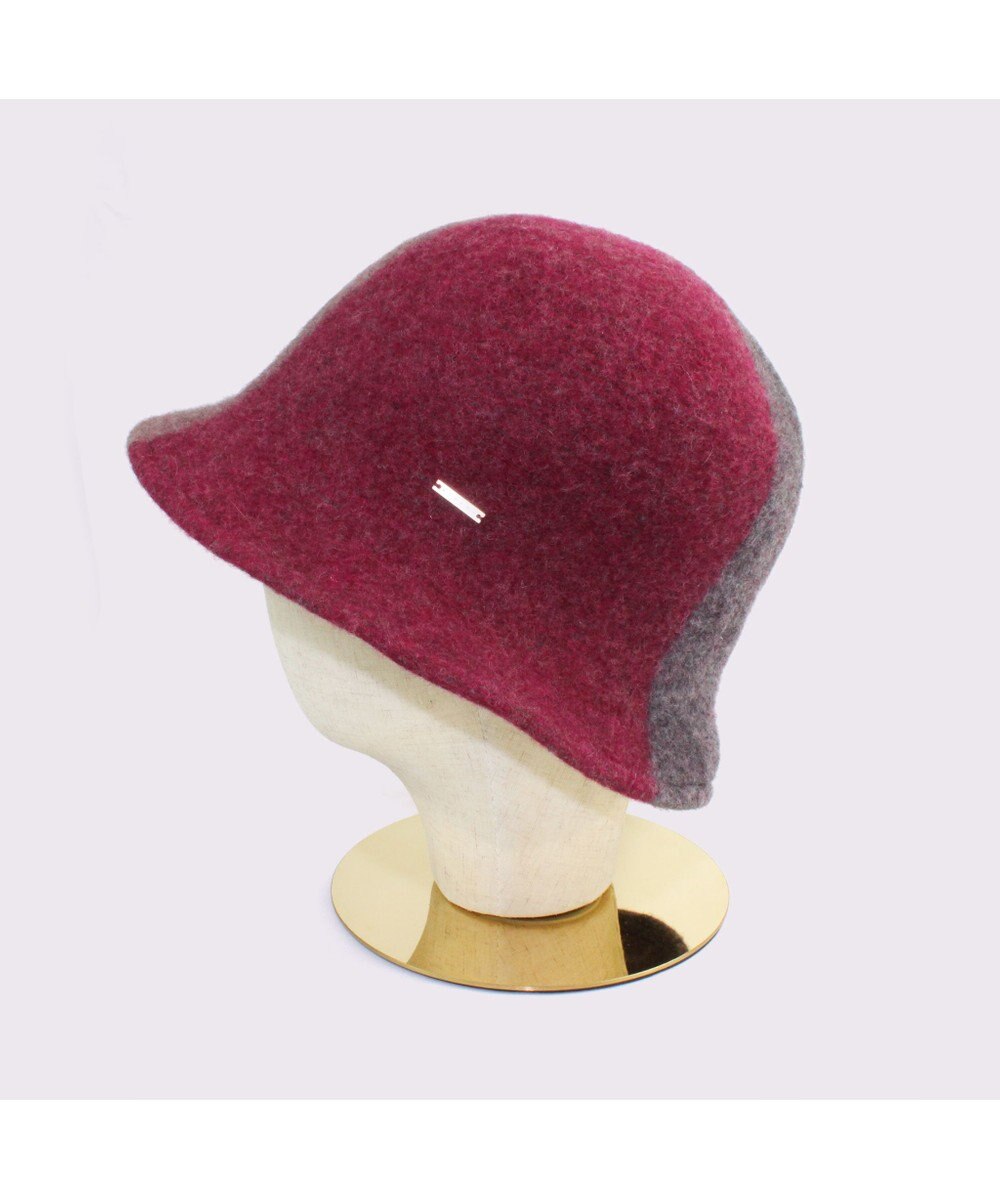 ATRENA 【日本製】FLUFFLY TRICOLOR ウールバケットハット 