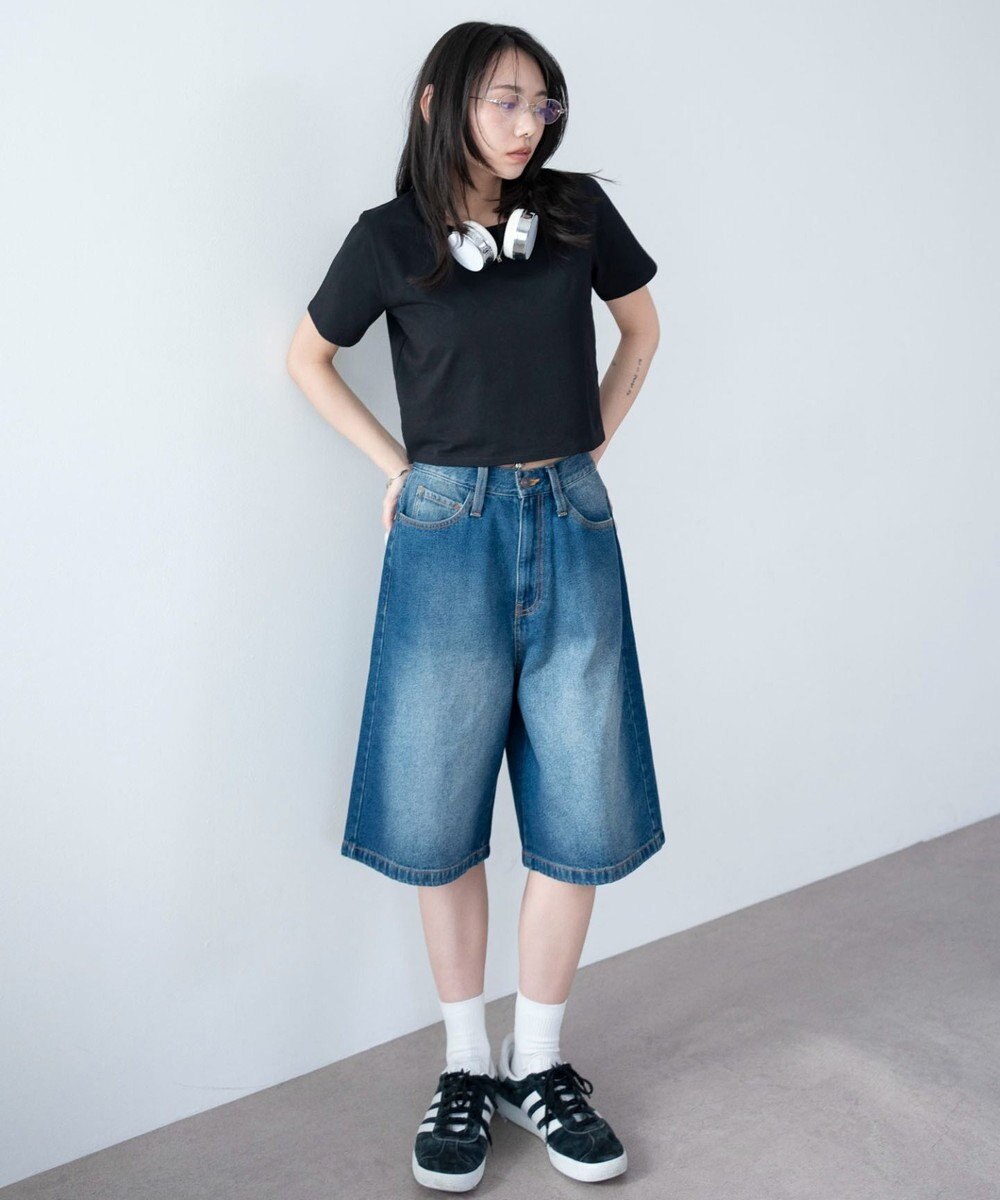 WEGO デニムハーフパンツ 