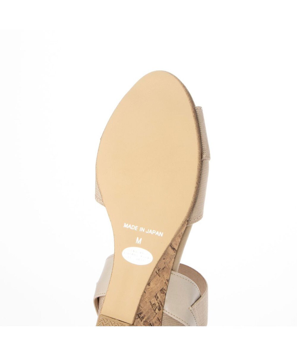 Riz raffinee <Riz raffinee>モチーフウェッジソールサンダル 