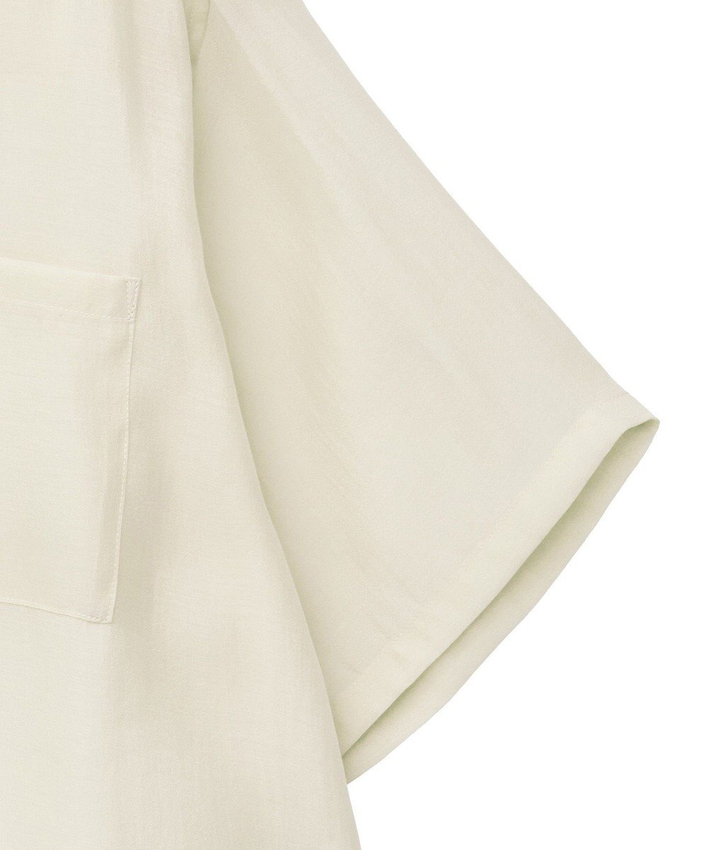 AMERICAN HOLIC 接触冷感シアー開襟半袖シャツ 