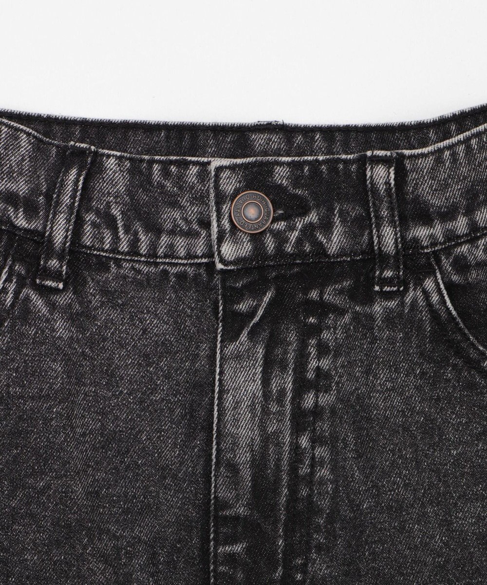 WEGO デニムフリルミニスカート 