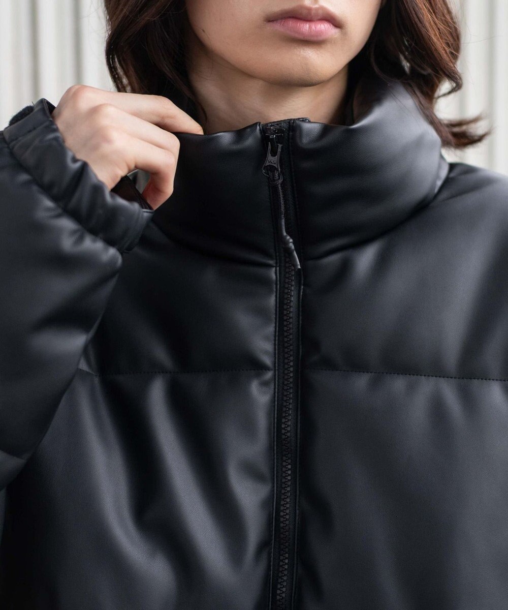 WEGO 【ユニセックス着用ITEM】PUパファーブルゾン 