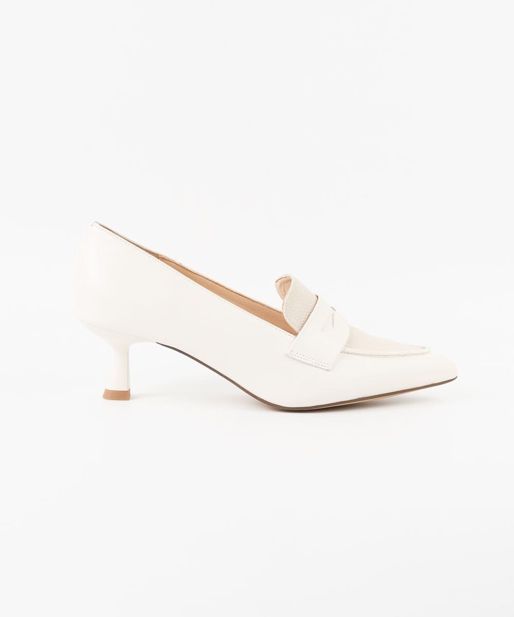 BONTRE 【MIONOTIS/ミオノティス】ヒールモカシンレザーパンプス/726B 