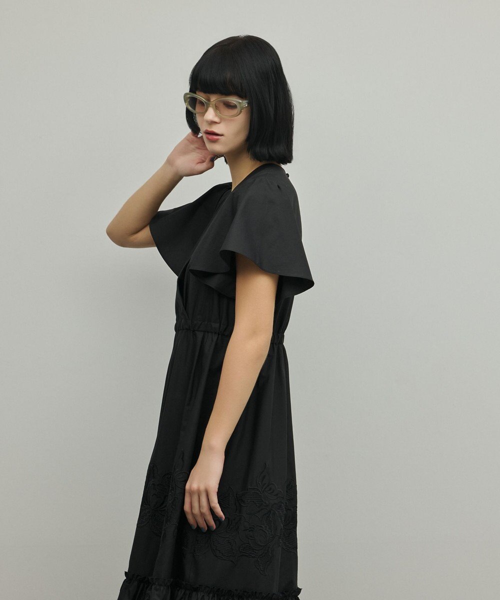 GRACE CONTINENTAL カットワーク刺繍ワンピース 