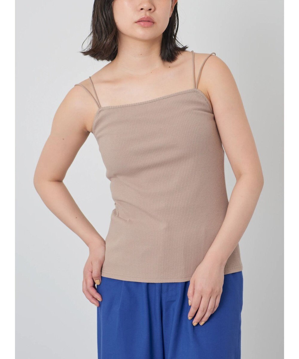 Green Parks カップ付きマルチストラップキャミ 