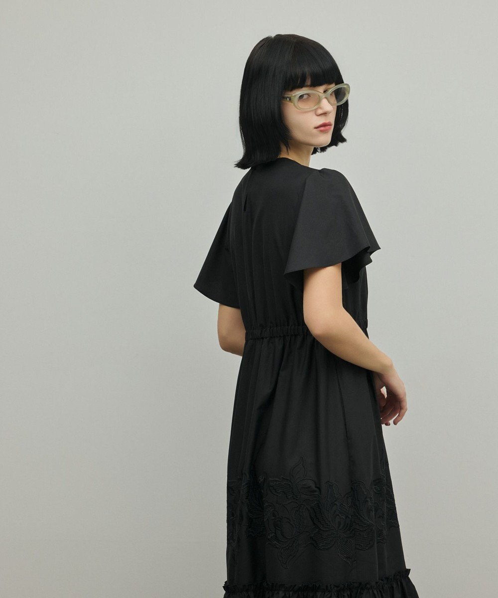 GRACE CONTINENTAL カットワーク刺繍ワンピース 