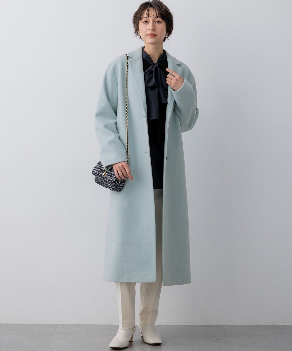 23区 【WEB&一部店舗限定】ウールモッサ チェスターコート 