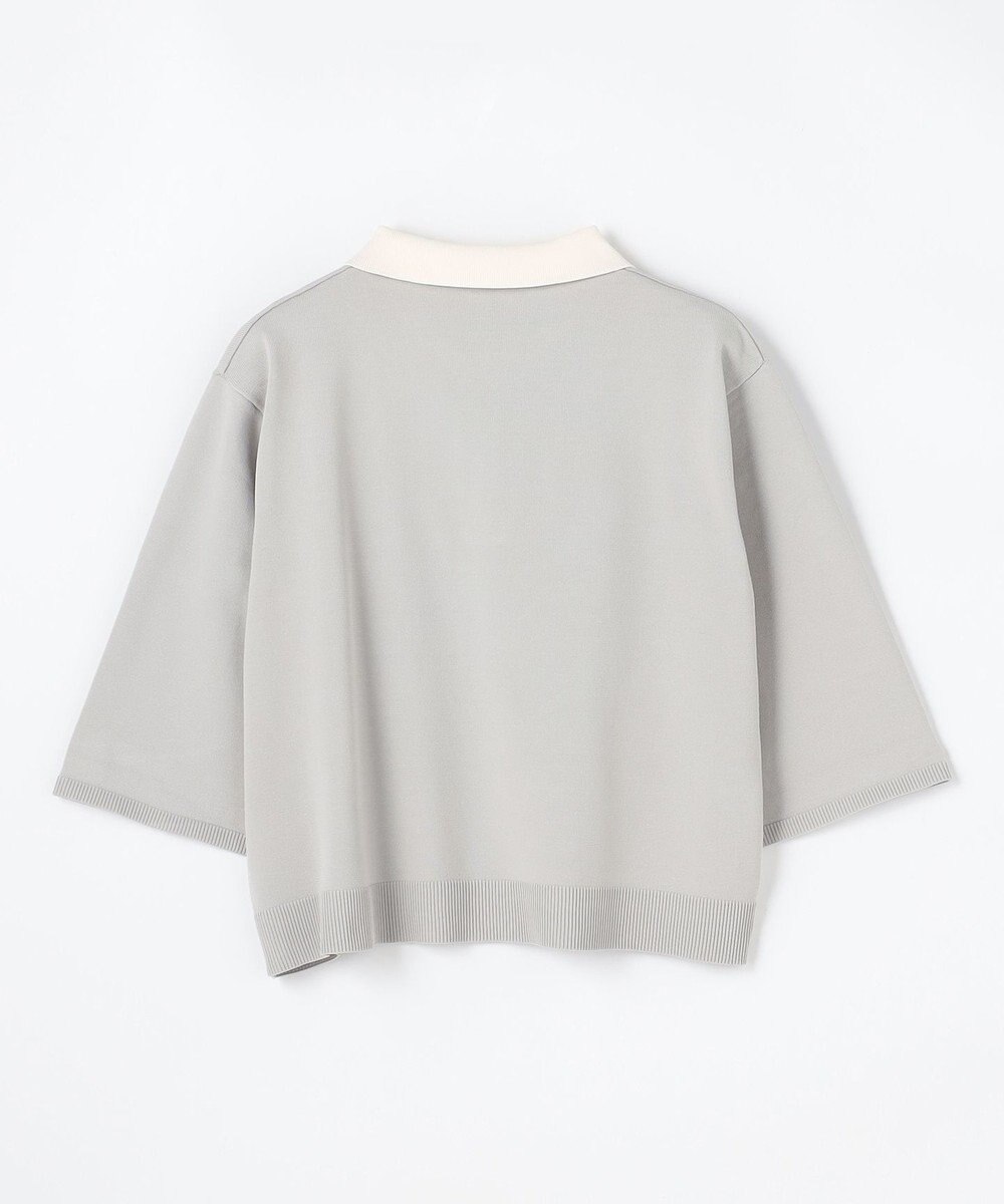 ANY L 【2SET】バイカラーポロニット×スカートセット 