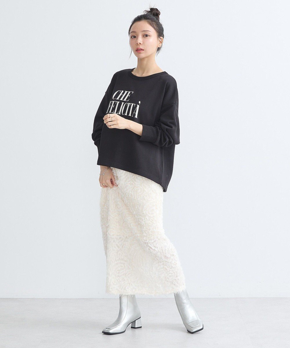 earth music&ecology アソートロゴスウェット 