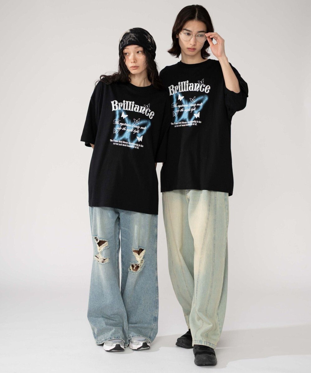 WEGO 【ユニセックス着用ITEM/SMLXLサイズ展開】アソートグラフィックT（SS）-2 