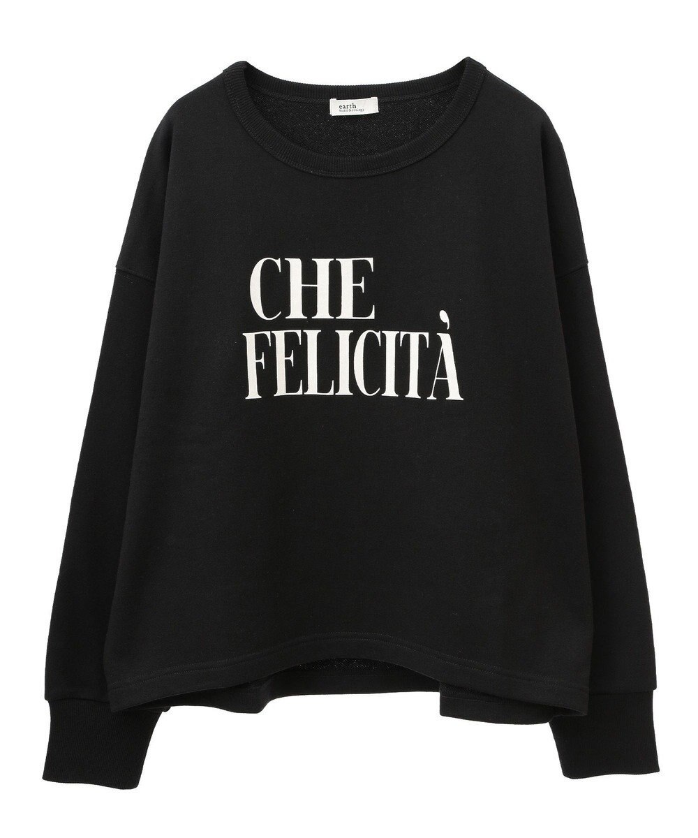 earth music&ecology アソートロゴスウェット 