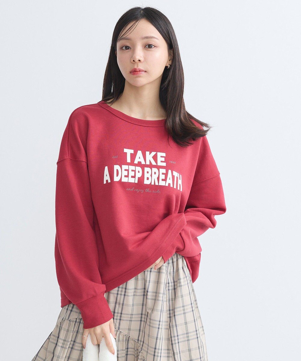 earth music&ecology アソートロゴスウェット 