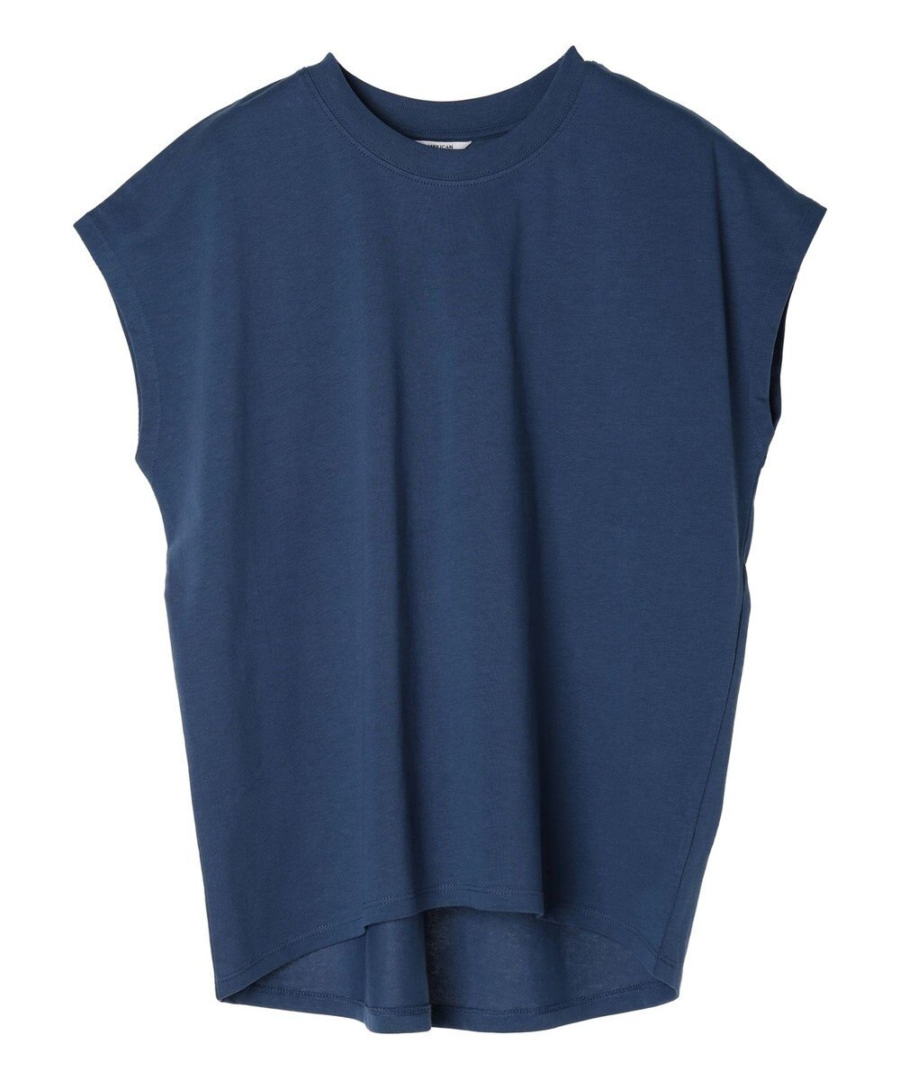 AMERICAN HOLIC 接触冷感フレンチスリーブカットプルオーバー 