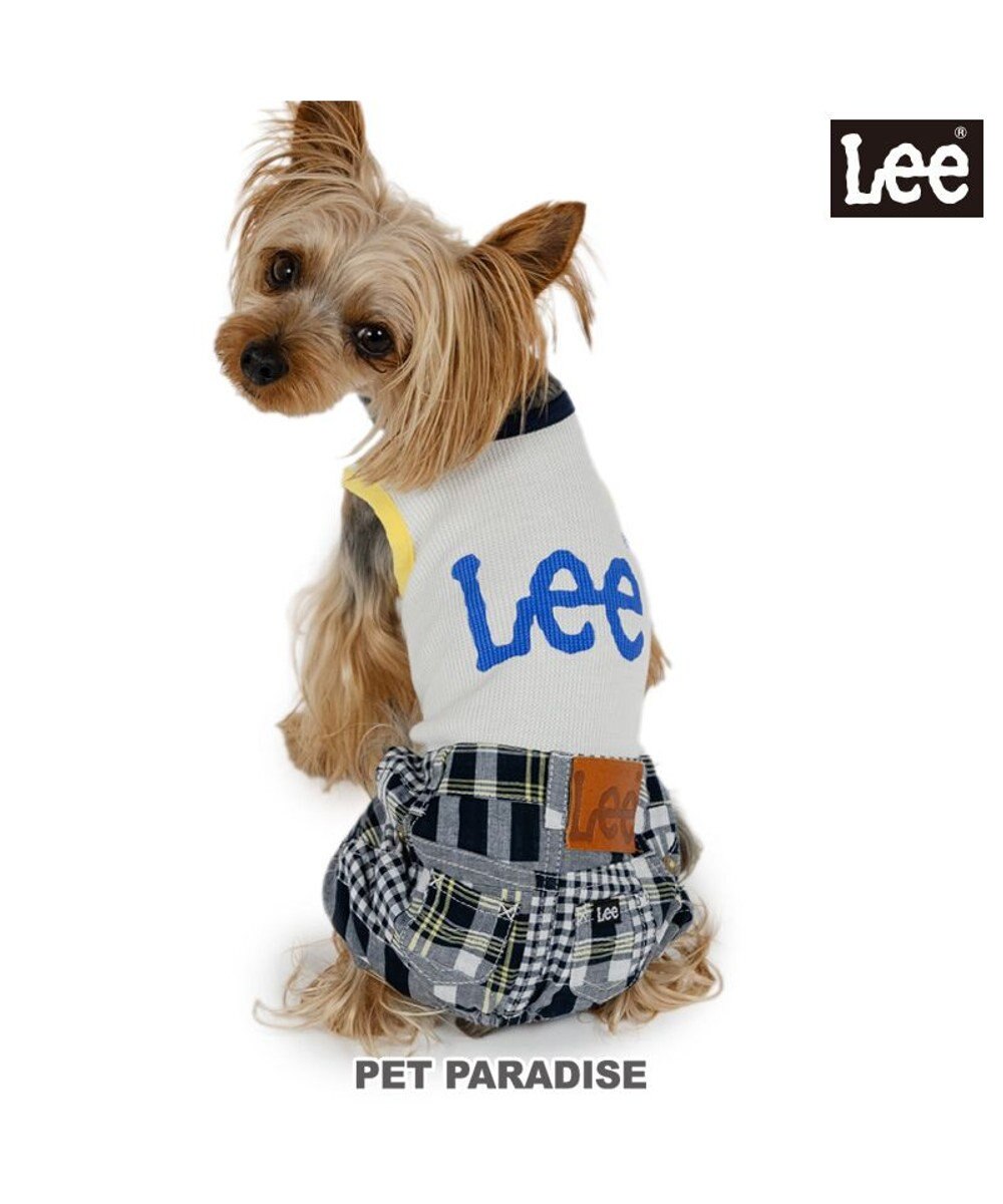 PET PARADISE Lee パンツつなぎ パッチワーク 小型犬 