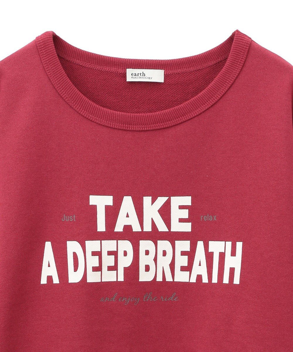 earth music&ecology アソートロゴスウェット 