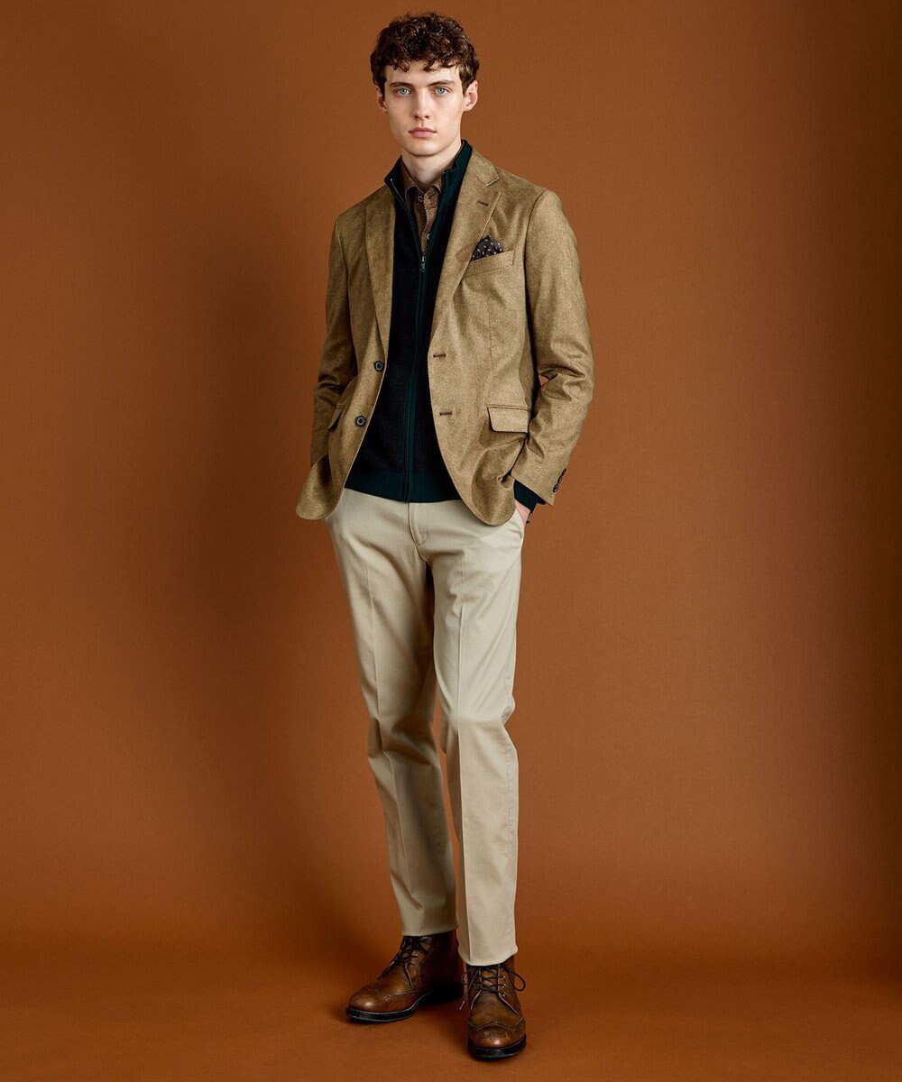 JOSEPH ABBOUD 【キングサイズ・人気】ウエストも伸びる！ 定番 オーガニックストレッチパンツ 