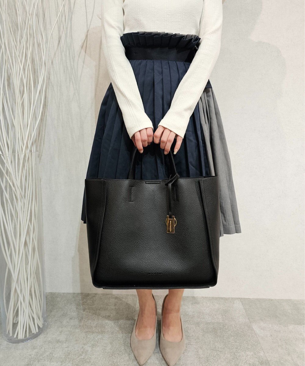 style code 【MERCURYDUO/マーキュリーデュオ】ラージポケット　2WAY ラージトートバッグ　キーリングチャーム付き 