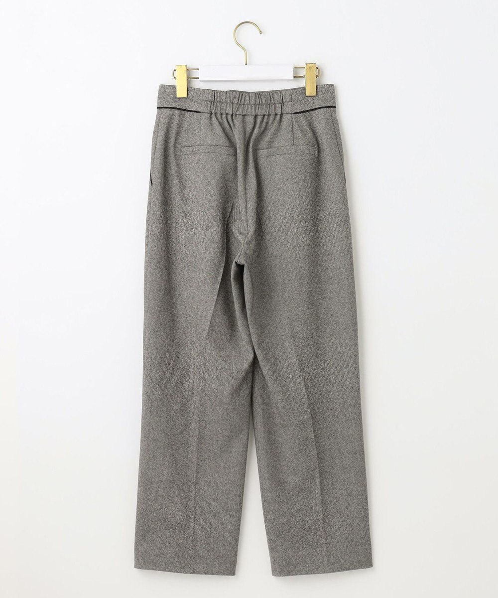 ANY SIS 【洗える】ハイウエストソフトテーパード パンツ 