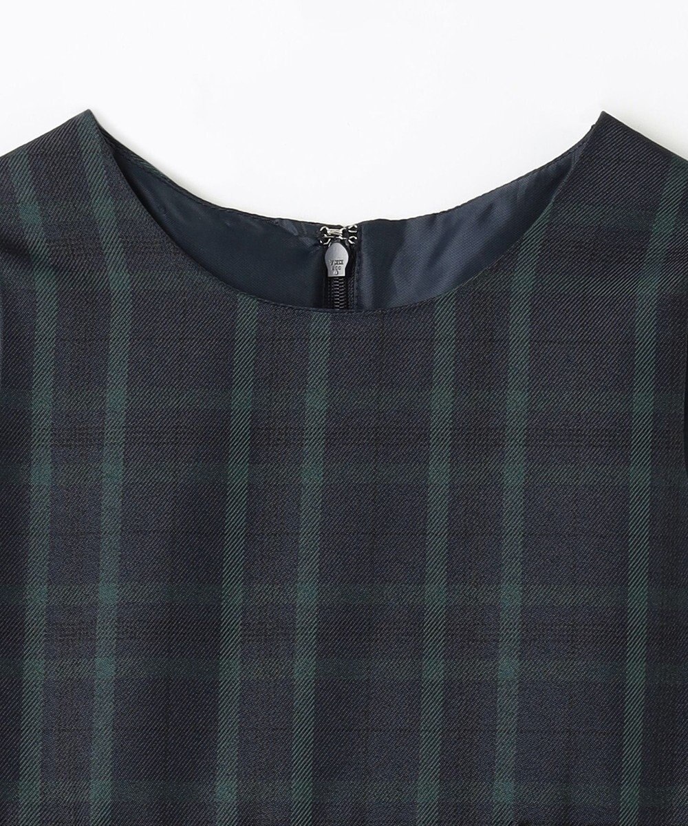 ANY KIDS チェックジャンパースカート 