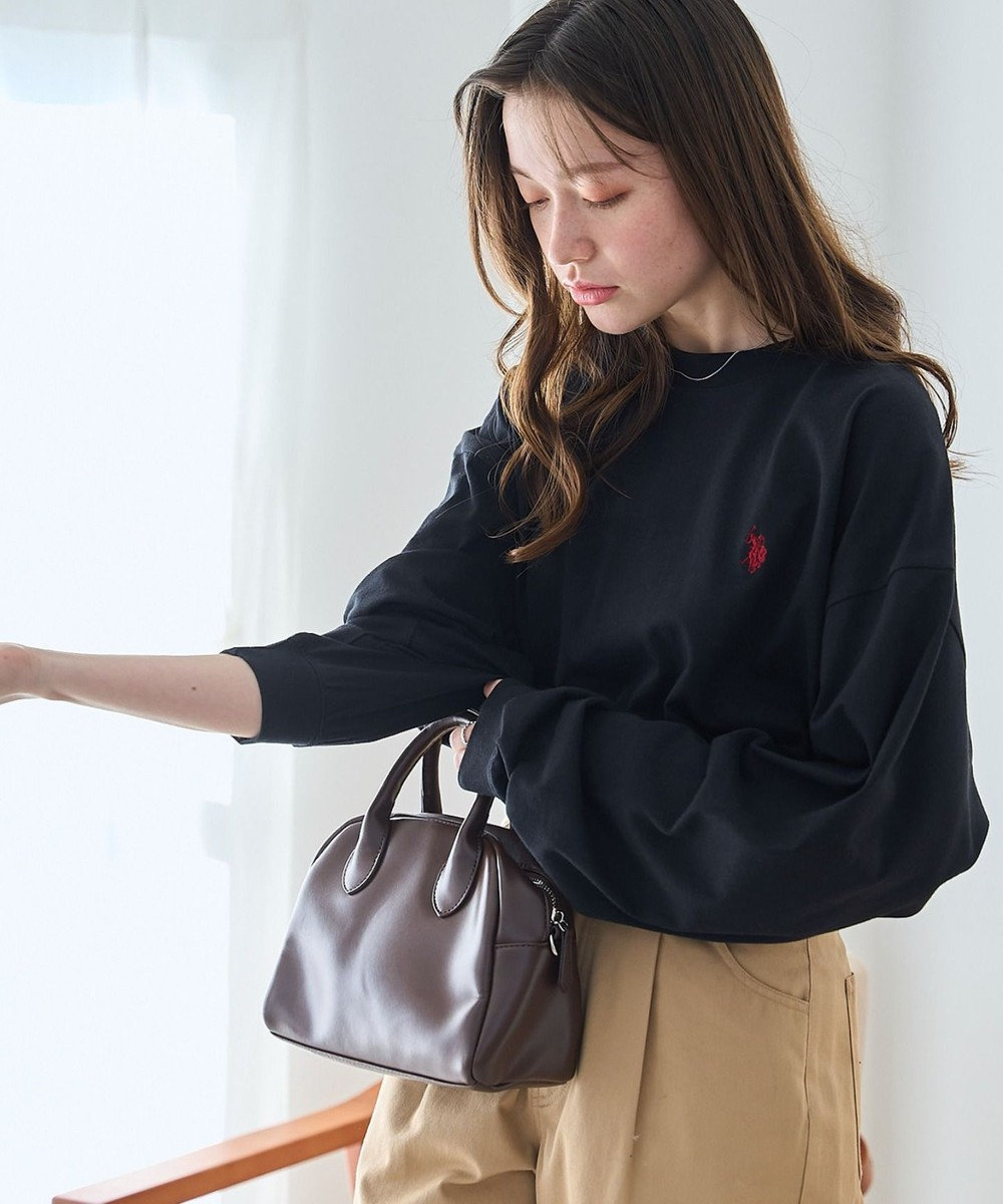 WEGO 【ユニセックス着用ITEM/MLサイズ展開】U.S. POLO ASSN.ワンポイント刺繍LST 