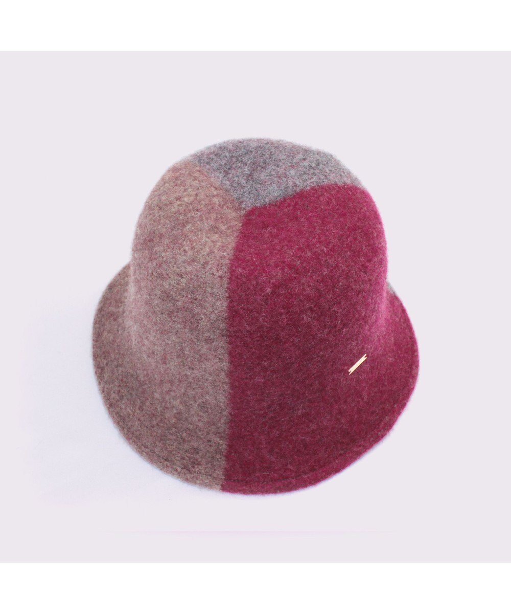 ATRENA 【日本製】FLUFFLY TRICOLOR ウールバケットハット 