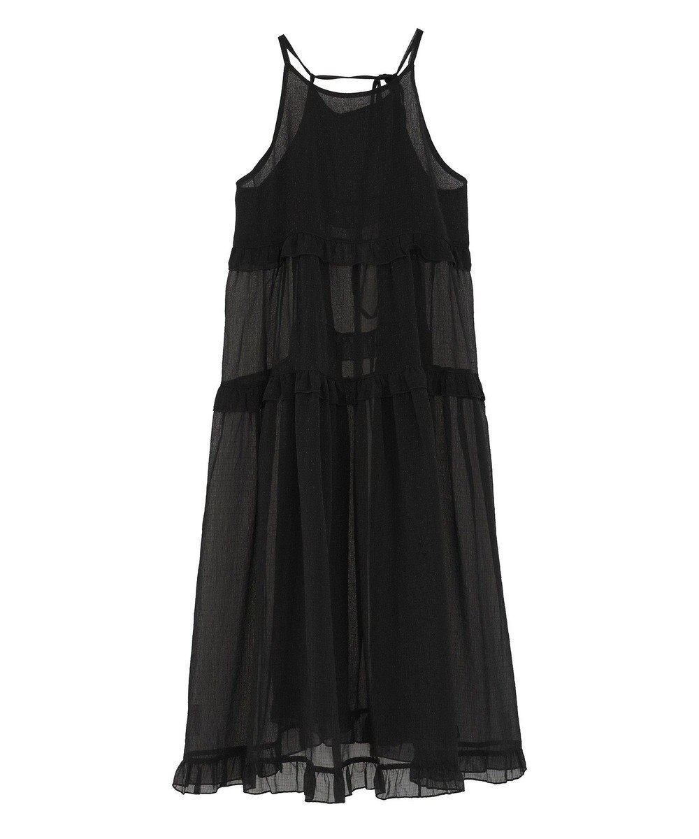 Green Parks ・Ｐｅｔｉｔ　Ｆｌｅｕｒ　シアーティアードキャミワンピ 