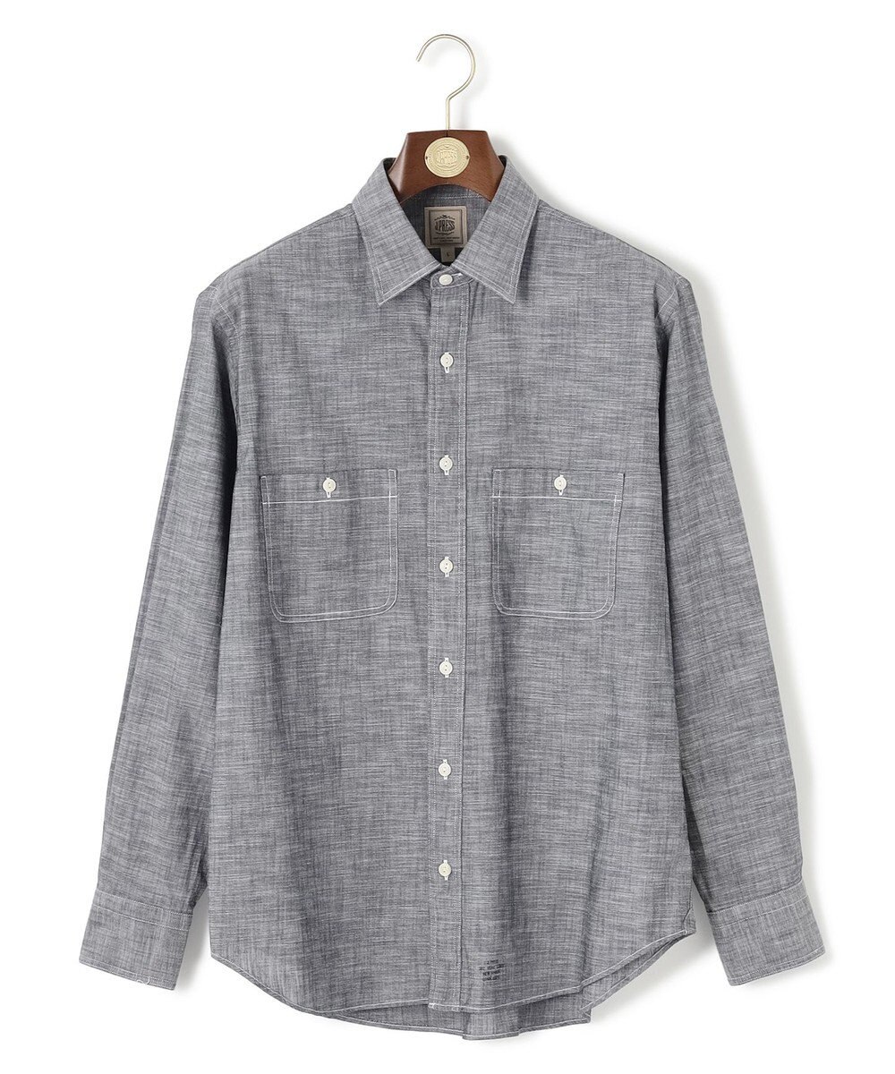 J.PRESS MEN 【洗える】コットンダンガリー シャツ / レギュラー 