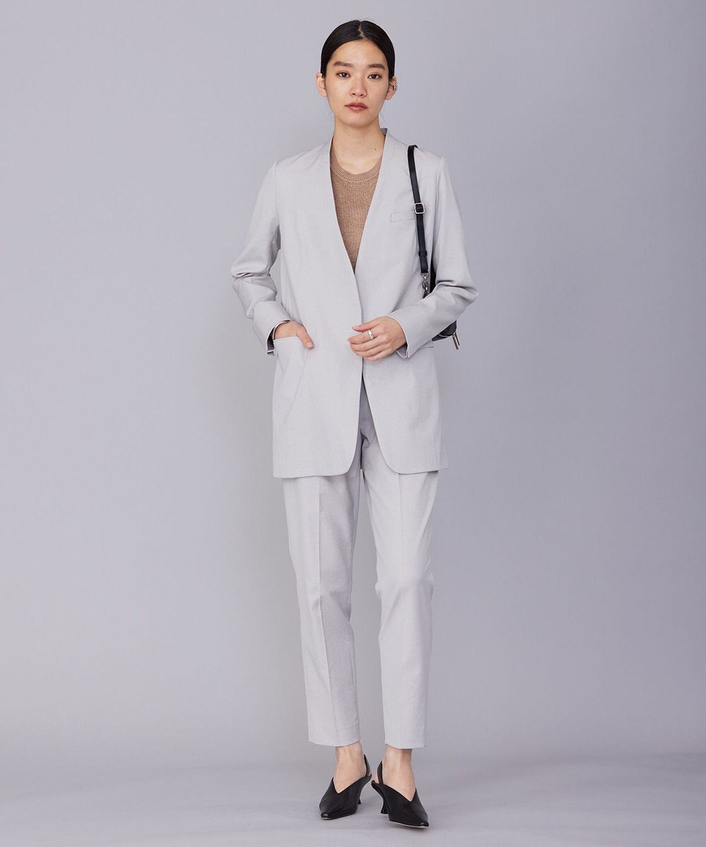 ICB 【セットアップ対応・洗える】 LooseWeave テーパードパンツ 