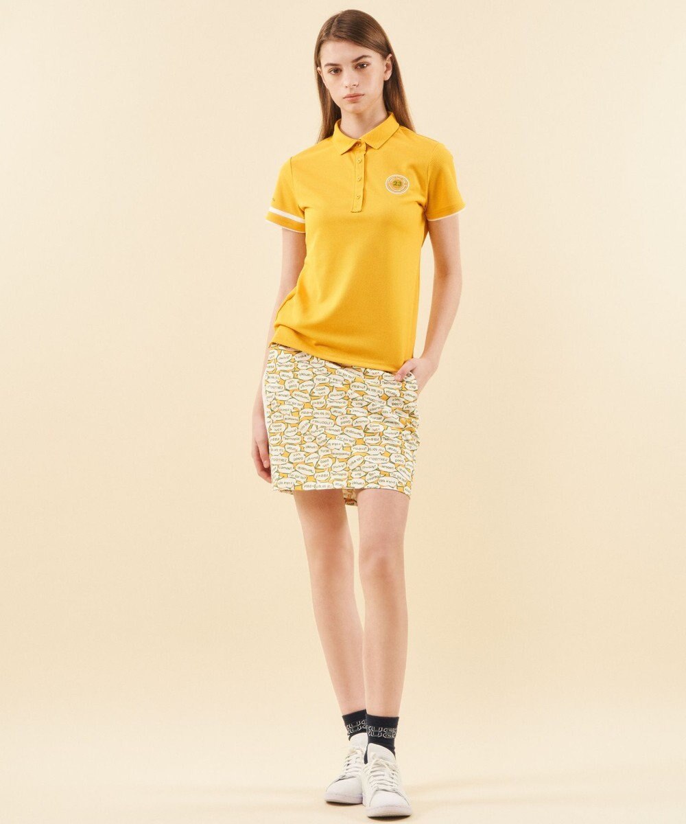 23区GOLF 【WOMEN】【吸水速乾/UVカット】YELL総柄プリントスカート 