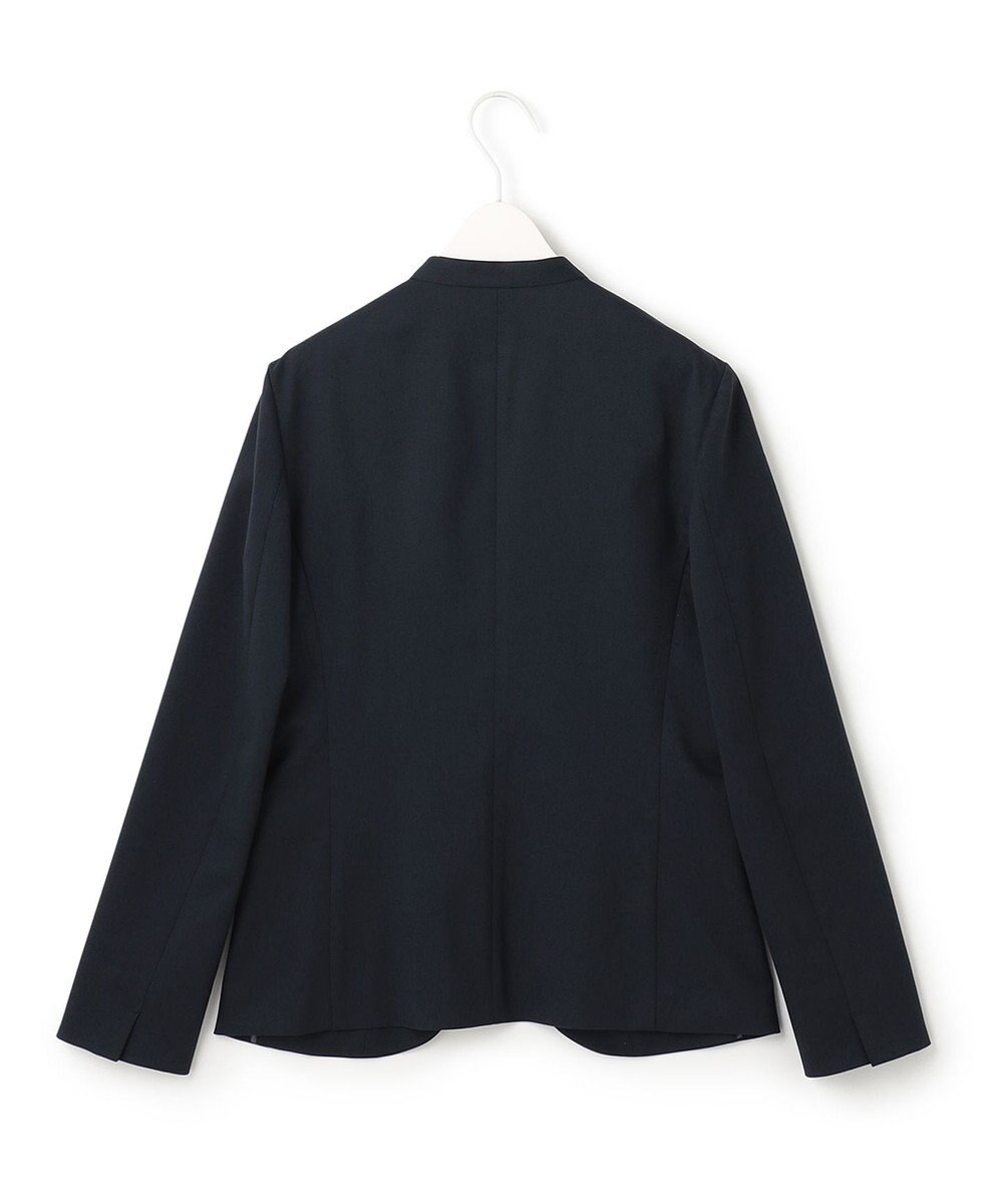 ICB 【洗える】 37.5TRストレッチ ノーカラージャケット 