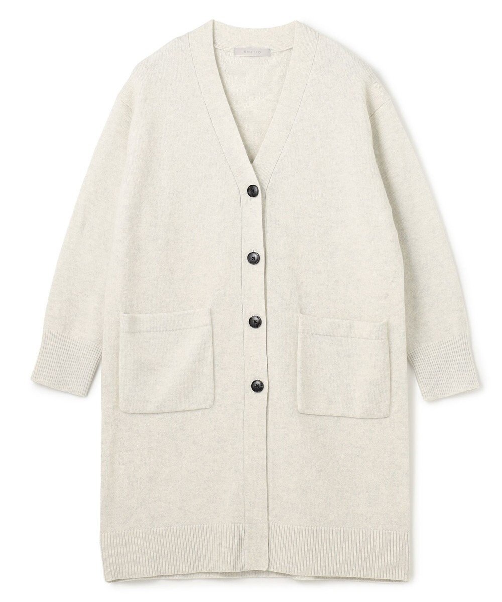UNFILO 【WEB限定】カシミヤブレンド ロングカーディガン 