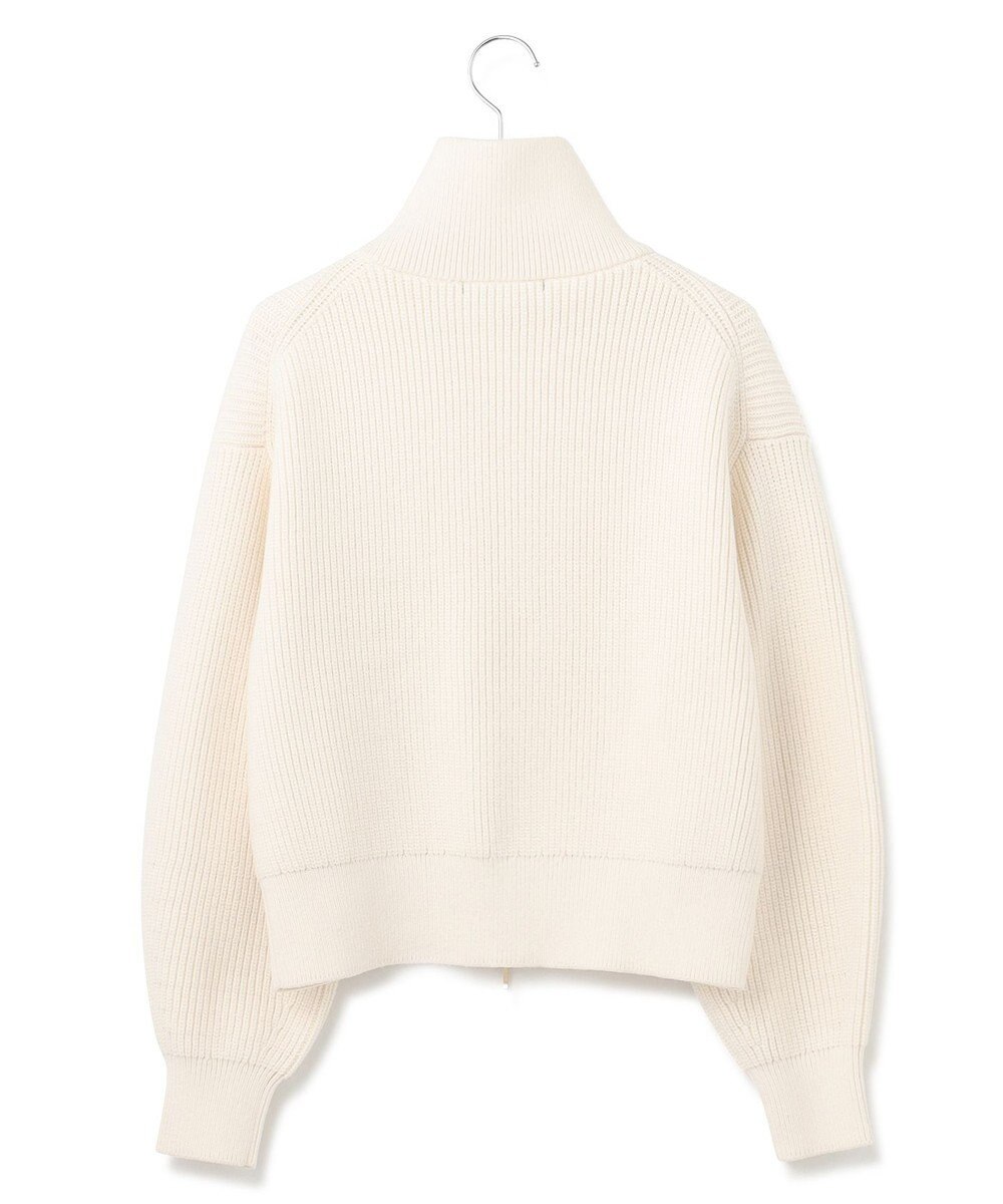 23区 S 【洗える】コットンリリー ニットブルゾン 