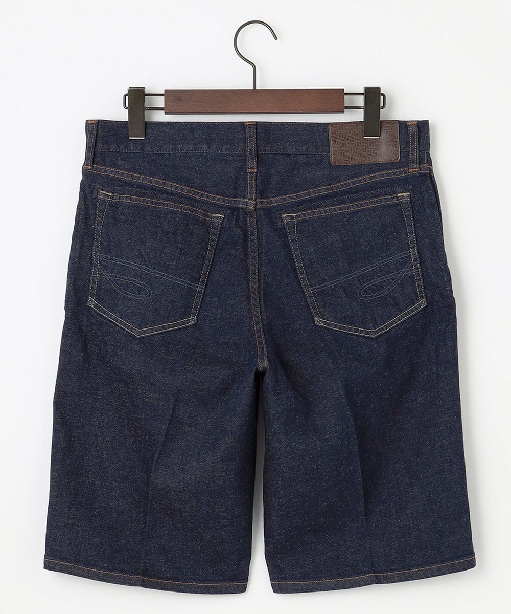 JOSEPH ABBOUD 夏デニム【JAPANファブリック/ストレッチ/軽量】ライトオンスストレッチデニム ショーツ 