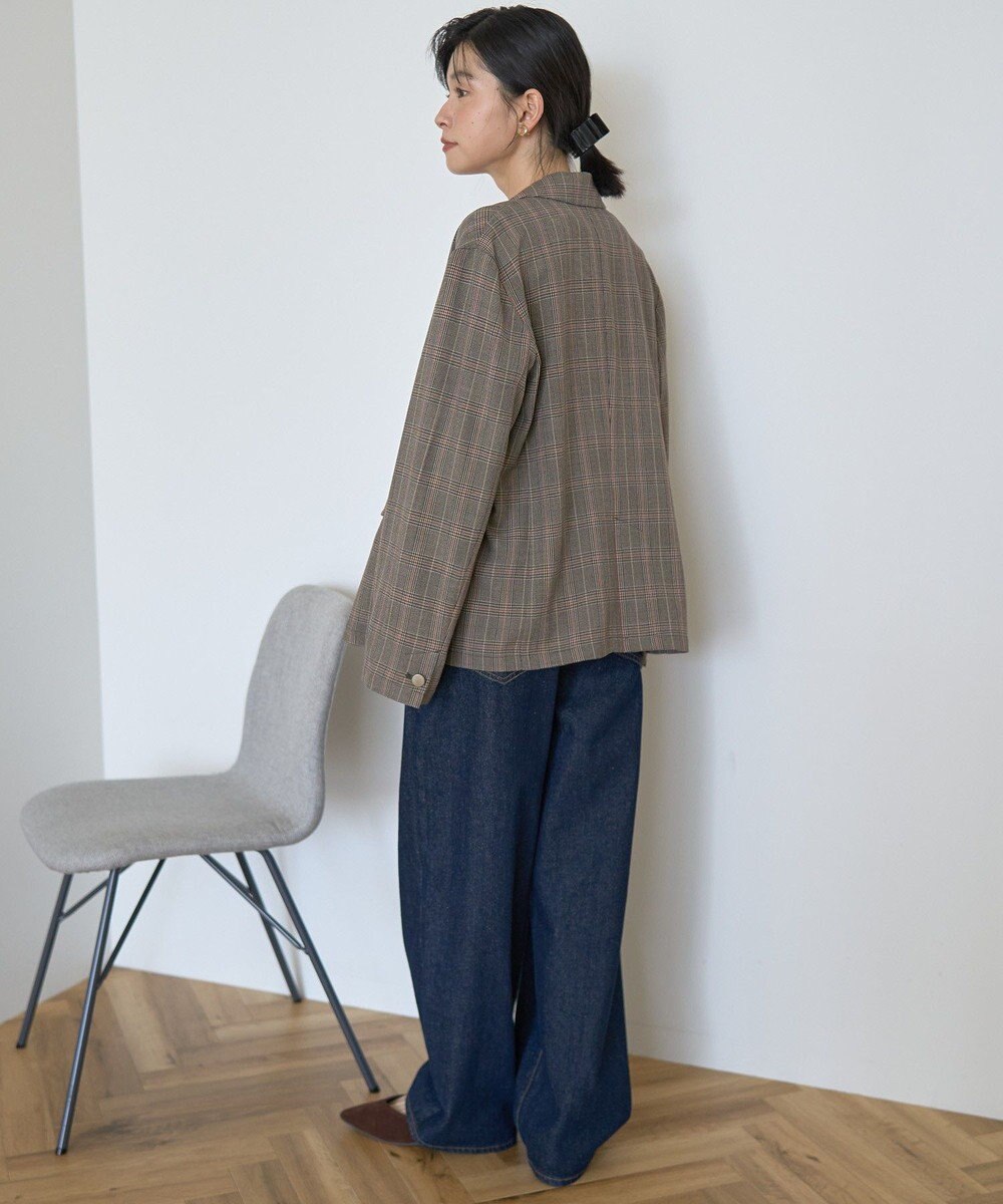 AMERICAN HOLIC イージーケアWテーラードジャケット 