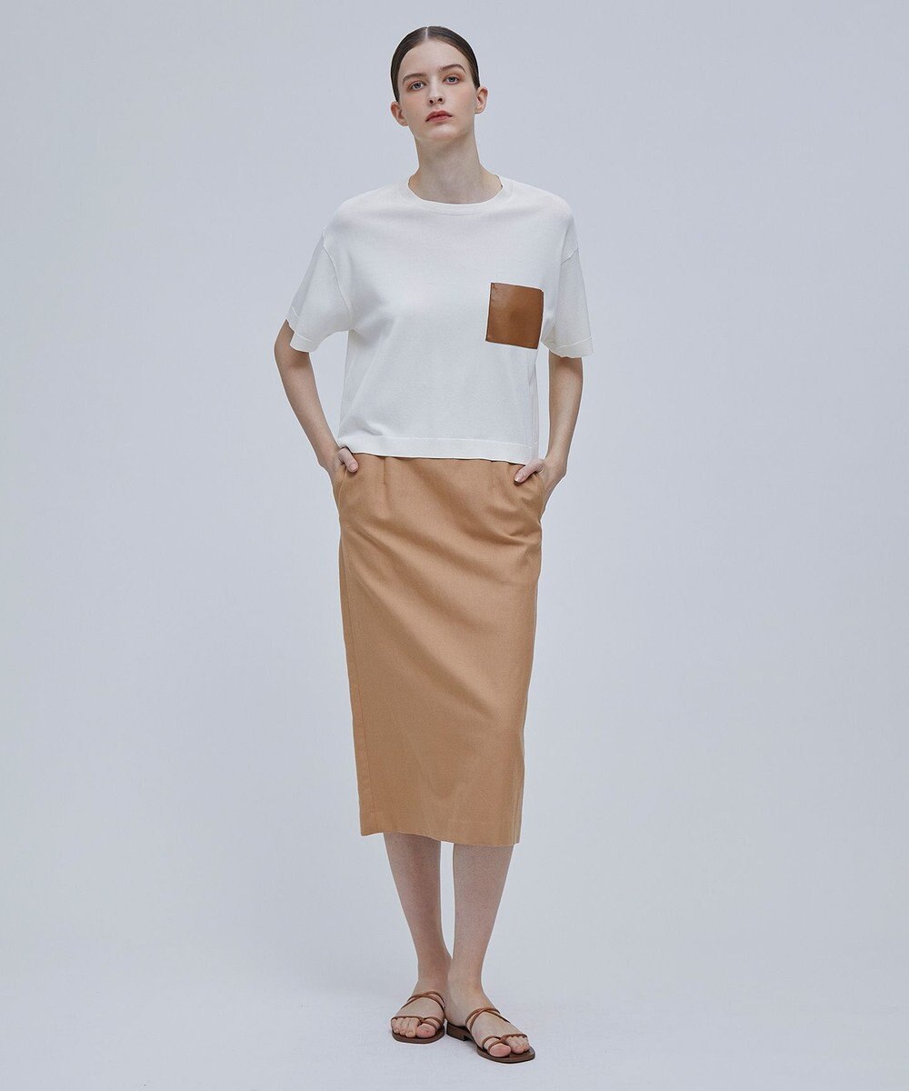 BEIGE， CLAUDE / Iラインスカート 