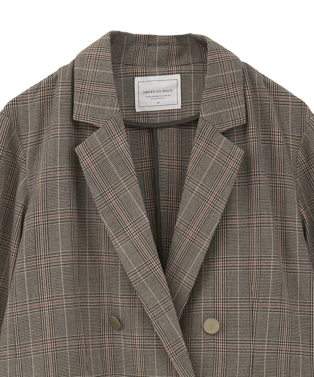 AMERICAN HOLIC イージーケアWテーラードジャケット 