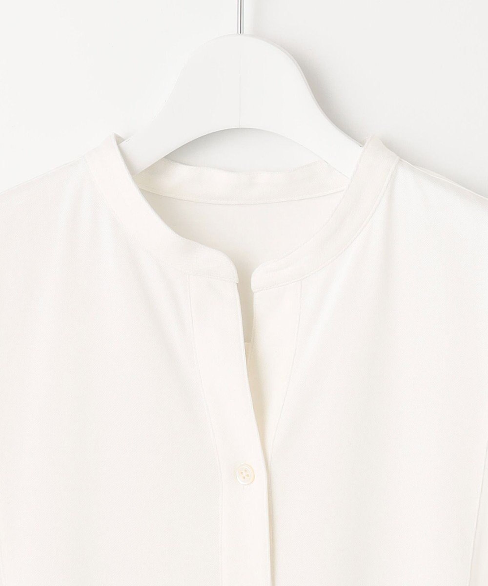 自由区 【XSサイズ~/洗える】ストレッチシャーティング ブザムシャツ 