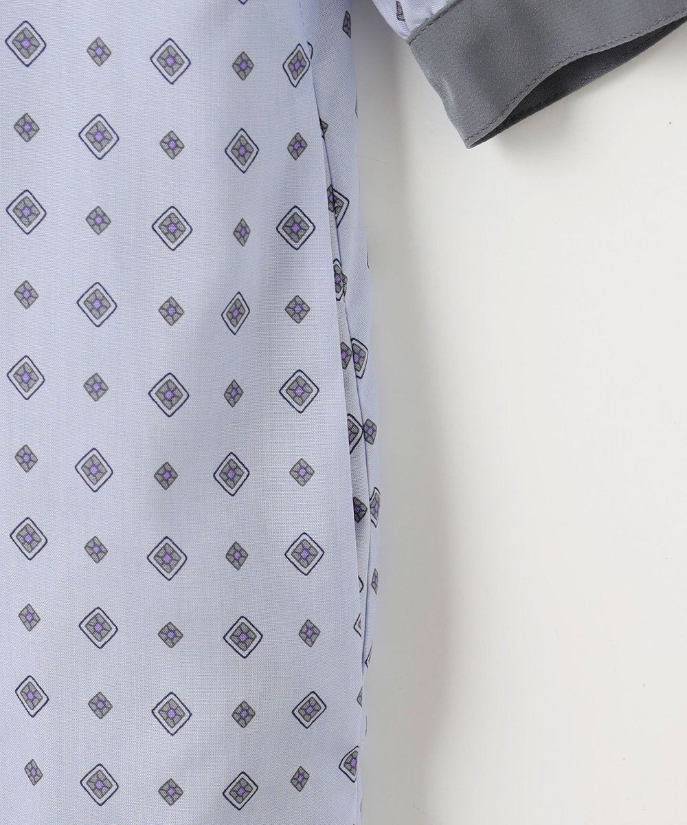 J.PRESS LADIES S 【洗える】ジオメトリックプリント ワンピース 