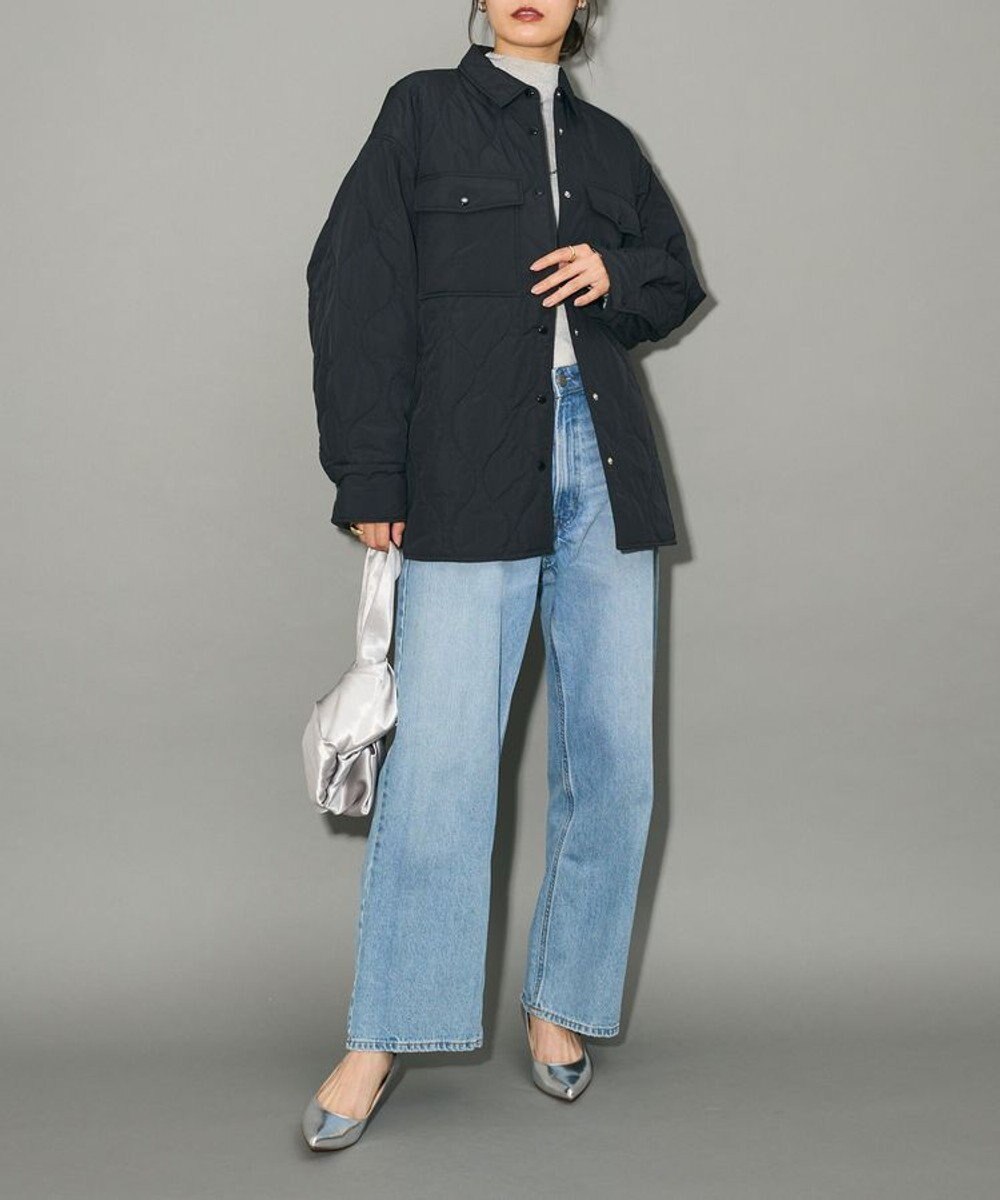 Green Parks キルティングシャツブルゾン 