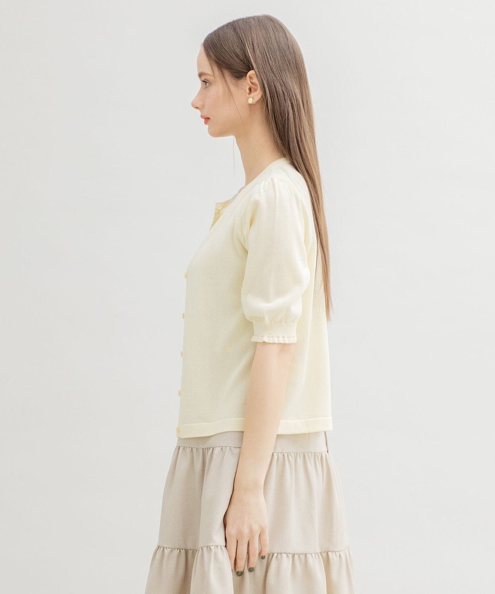 TOCCA 【洗える！】SWAN CREWNECK クルーネック カーディガン 