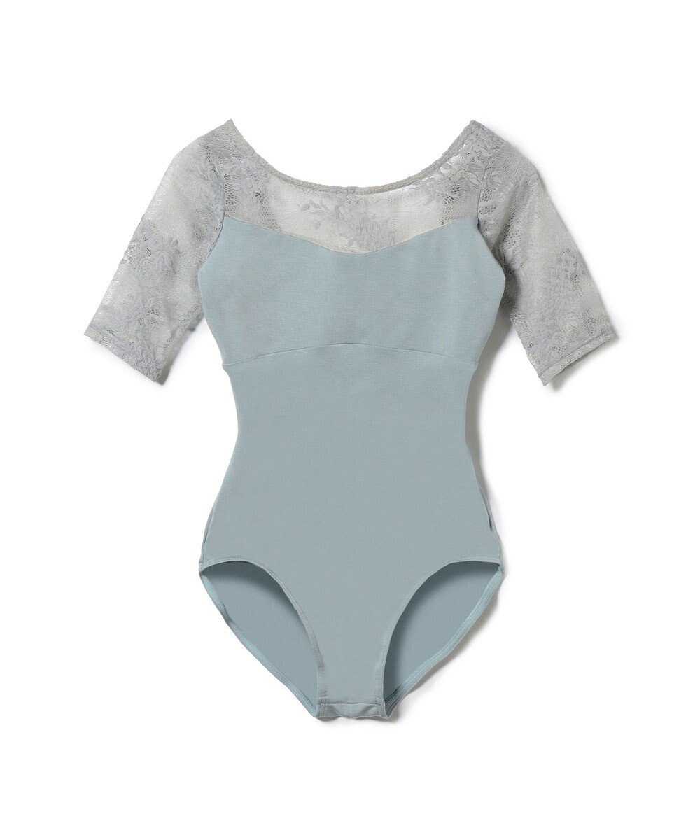 Chacott ハーフスリーブレオタード 