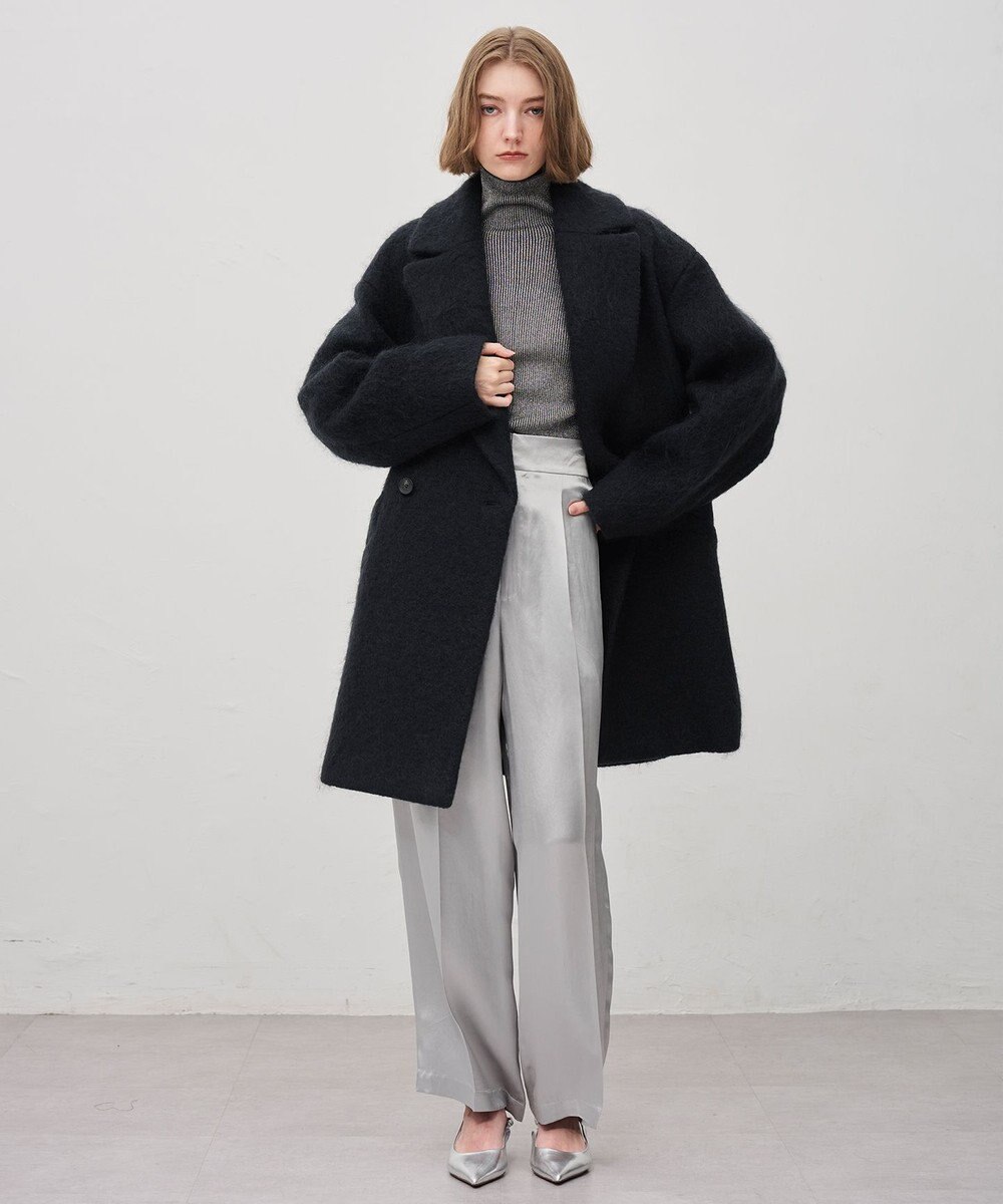 uncrave ラメニット タートルトップス 