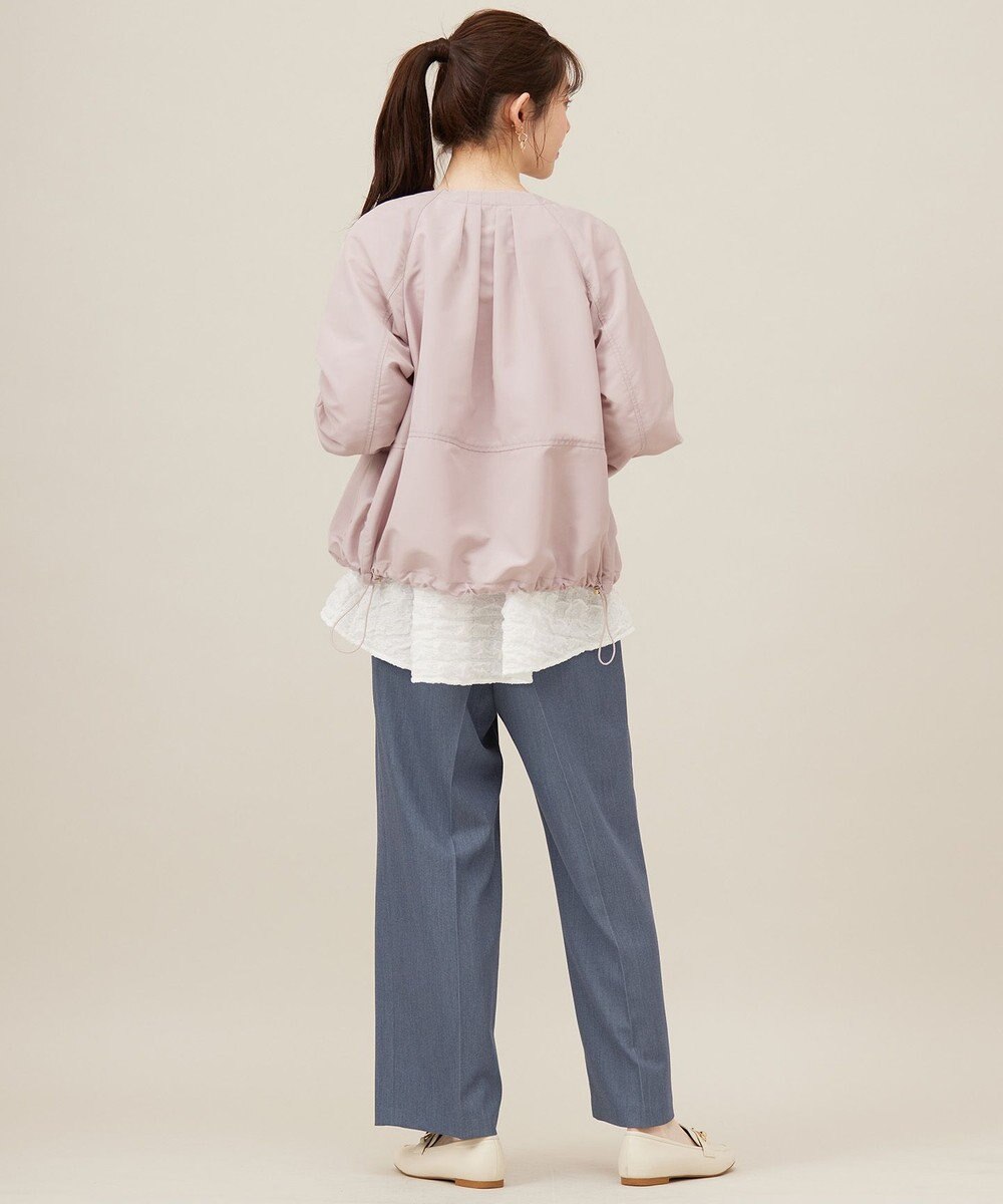 ANY SIS 【撥水・UVカット・花粉ガード】2WAYラグランフーディ ブルゾン 