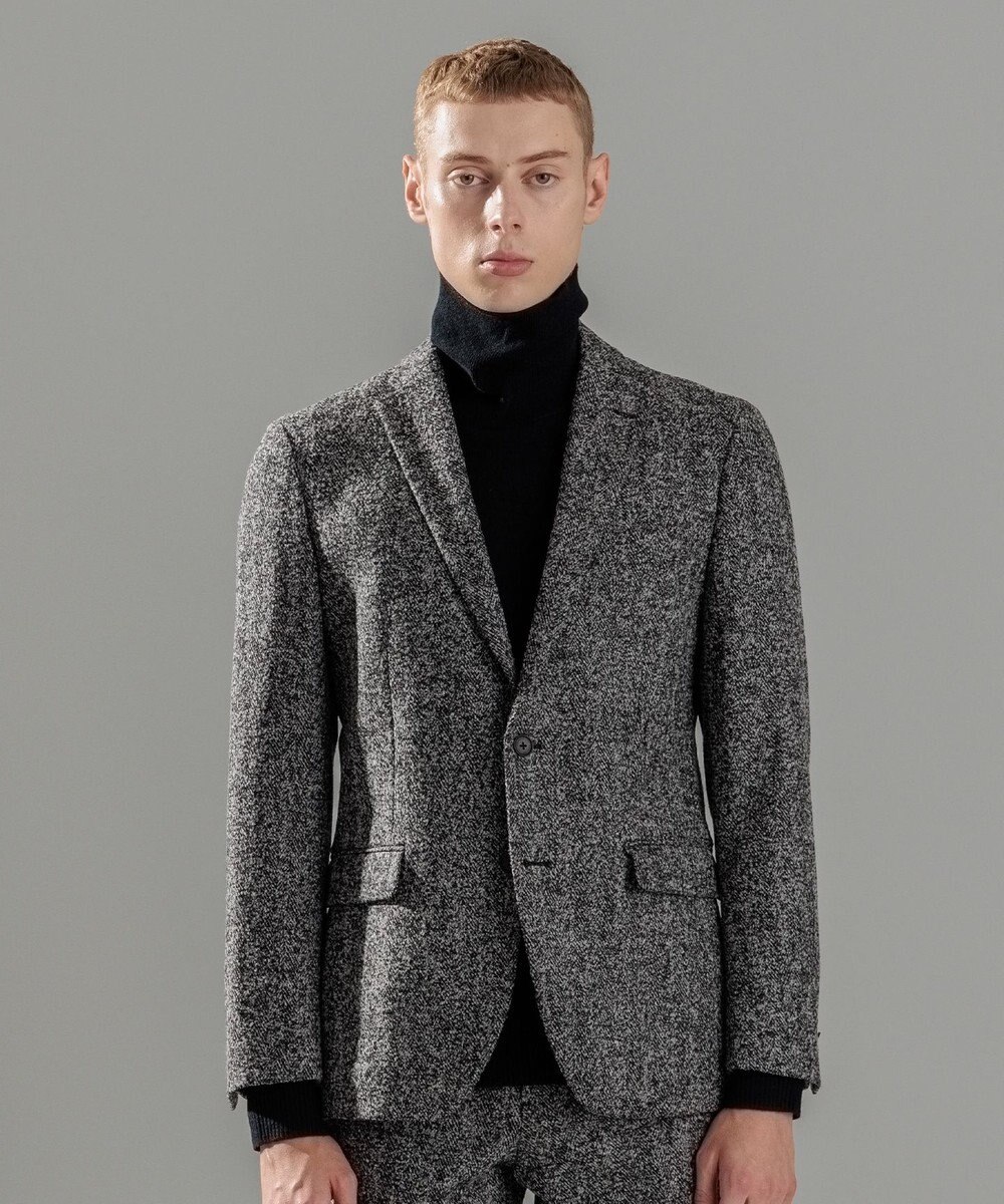 JOSEPH HOMME ライトツイディーブークレ　ジャケット 